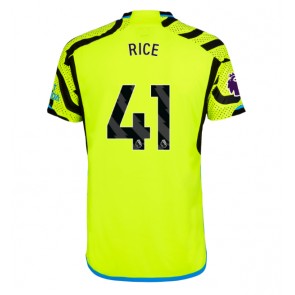 Arsenal Declan Rice #41 Venkovní Dres 2023-24 Krátký Rukáv